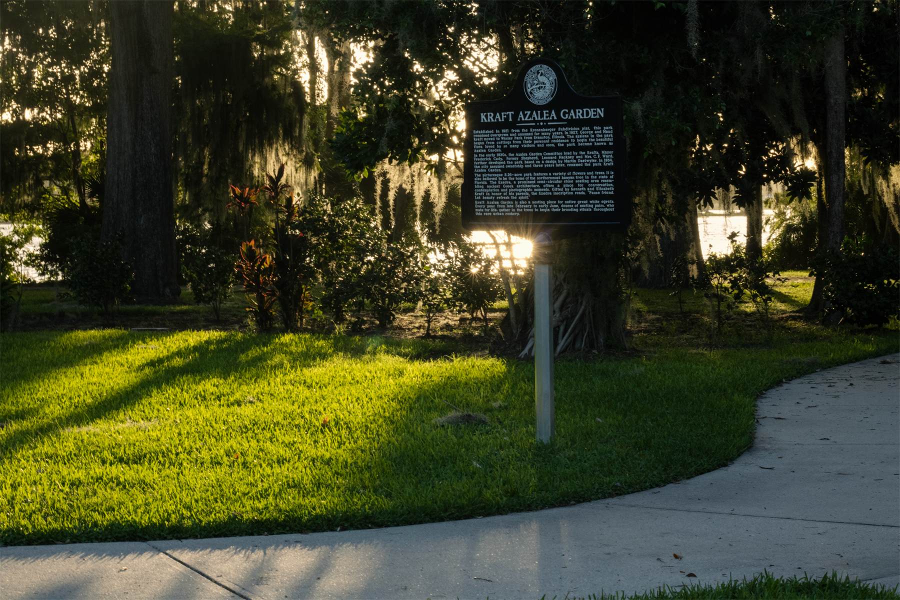 Park Sign